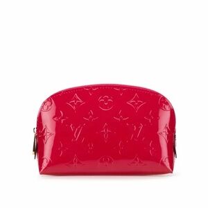 Louis Vuitton Glossy Red Cosmetic Case